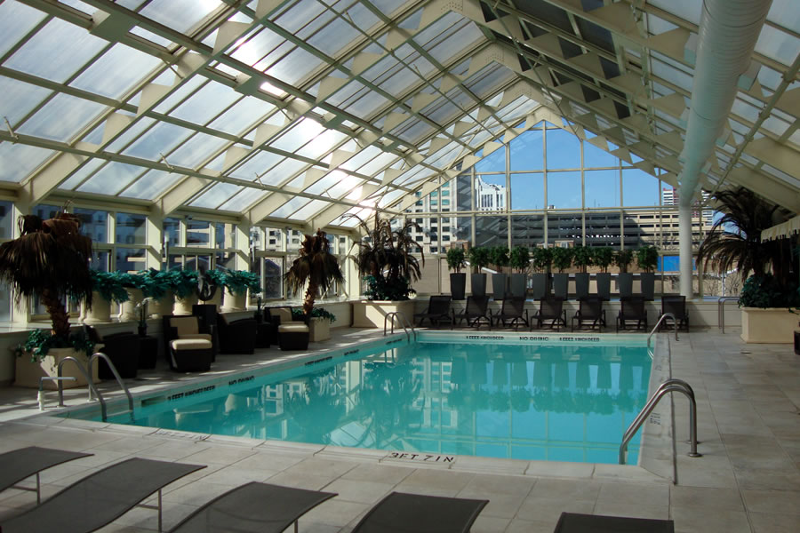 Bella Hotel Atlantic City, New Jersey Commercial Pool Design by Omega Pool Structures, Inc