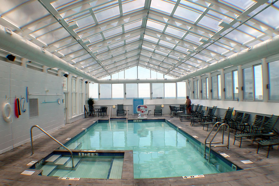 Wyndham Resort AC Atlantic City, New Jersey Commercial Pool Design by Omega Pool Structures, Inc