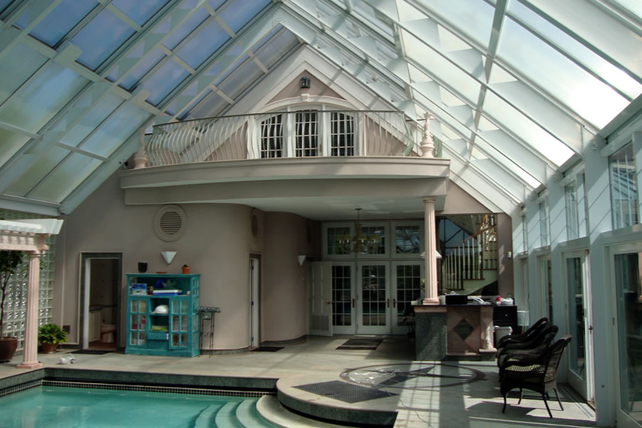 Indoor Pool and Spa Little Silver, New Jersey   Residential Pool Design by Omega Pool Structures, Inc